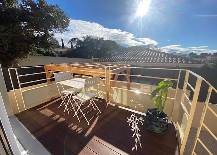 Neuve Au Calme Avec Jardin, Climatisation Et Wi-fi - Fr-1-503-182 Balaruc-les-Bains